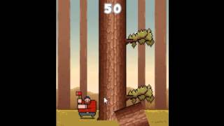 Timber Man (video 2) (PC browser game)