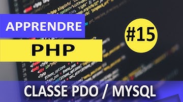 Apprendre PHP - PDO - Base de données MYSQL