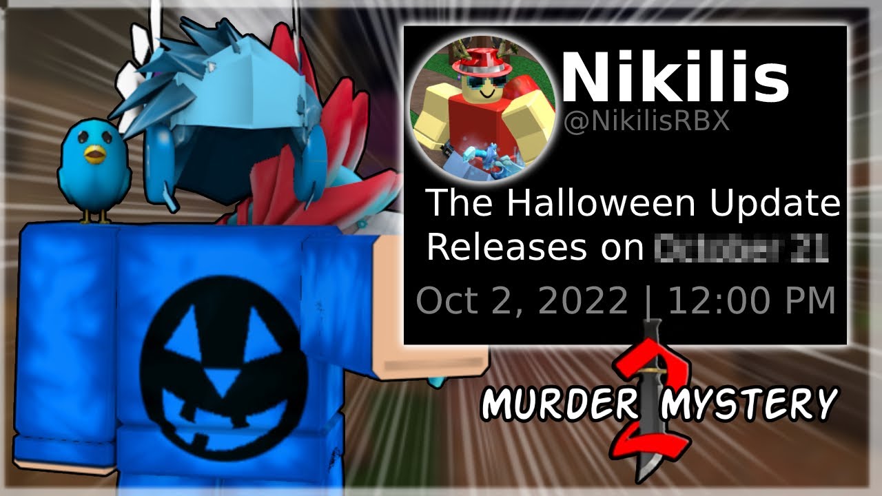 MM2 HALLOWEEN *NEW* TRAVELER'S GUN MONTAGE (Murder Mystery 2) 