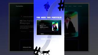 3D Developer Portfolio Website using HTML, CSS &amp; JavaScript 🚀