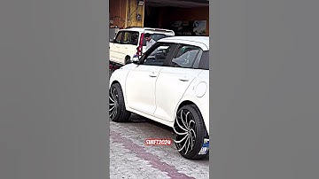 Swift 2024 New Aftermarket Alloy wheels 🛞 20 inch #shorts #viral #swift