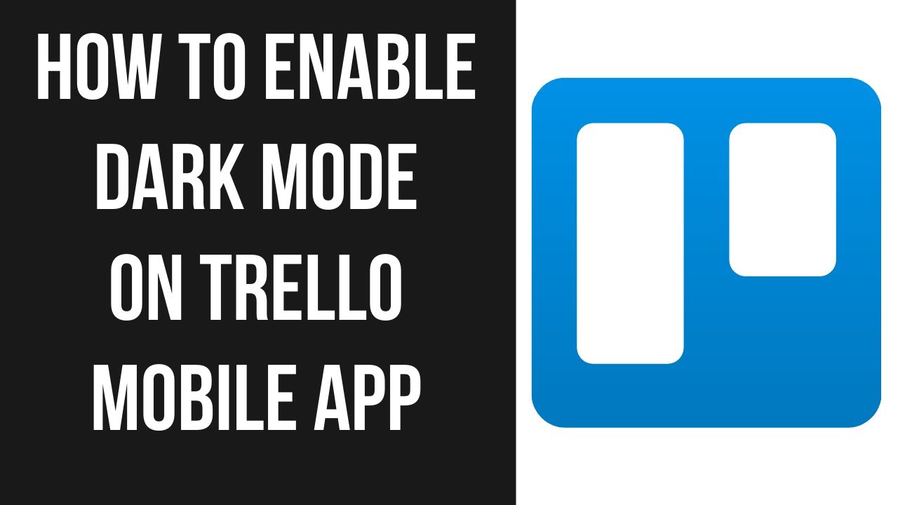 Trello Minimal Dark Theme