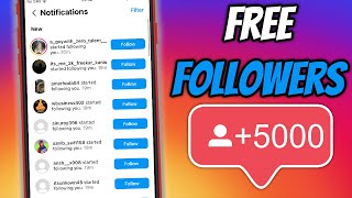 How I Got Free Instagram Followers - New Free Instagram Followers Method 2024 iOS &amp; Android