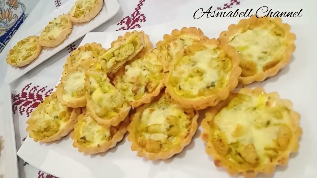 ميني كيش بالدجاج لذيذ مع كل اسرار نجاحه للمبتدئات