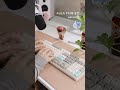 독거미 키보드 저소음 vs 리니어 스위치 소리 비교⌨️ AULA F108 유선 #저소음바다축 #세이야축