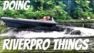 Shallow Jet Boating - Doing RiverPro things with my friends