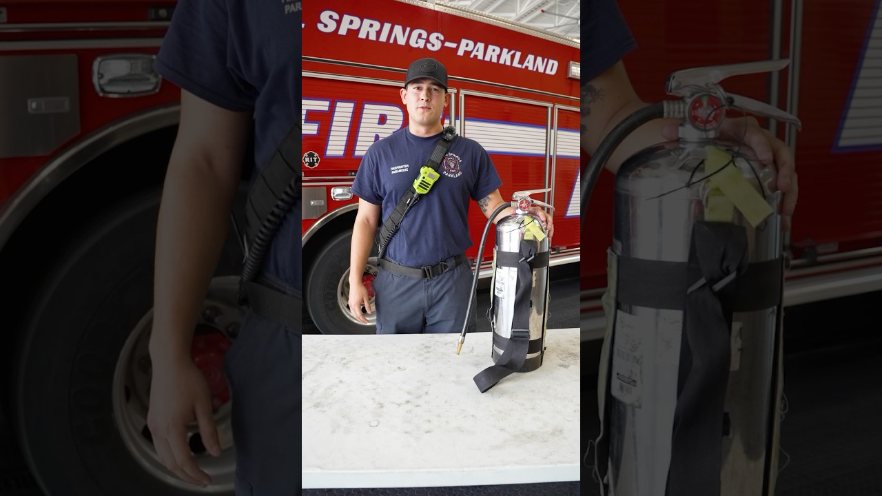 Meet the water can, basically a giant firefighter squirt gun. 