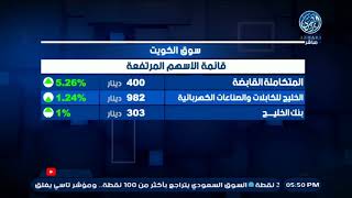 أهم مؤشرات البورصة الكويتية اليوم 2-2 -2021