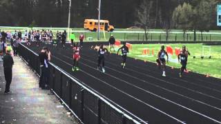 Kiara Parker 100m dash April 16, 2015
