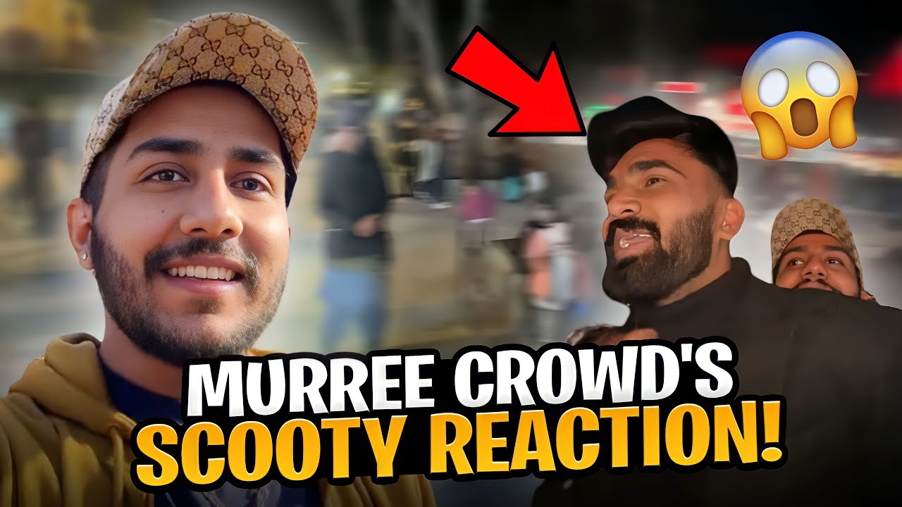 Mall Road Pe Scooty Chalai😂 | Public Reaction