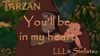 【Cover ft. LLL】 Youll be in my heart - Tarzan