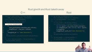 [SLOWER VERSION] A Firehose of Rust, for busy people who know some C++