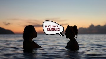 Speech Bubbles by Vesna | Premiere Pro Project - Motion Array template