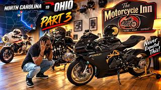 We Found a Motorcycle Rider’s DREAM Motel! 🏍️ | NC to Ohio Trip Day 3