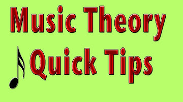 Music Theory Quick Tips 6 Beat - Music theory Video Tutorial