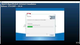 Altire Hyperworks installaton(Hypermesh)