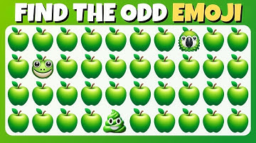 Find the Odd Emoji Out | Emoji Puzzle
