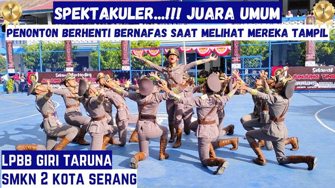 SPEKTAKULER...!!! PENONTON TERKESIMA - JUARA UTAMA 2 - SMKN 2 KOTA SERANG - LPBB SMK GIRI TARUNA