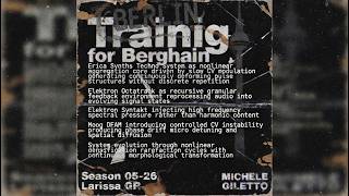 DAY 965 Trainig for Berghain | Live Analog Techno - 05/04/2026 | 135 to xxx BPM