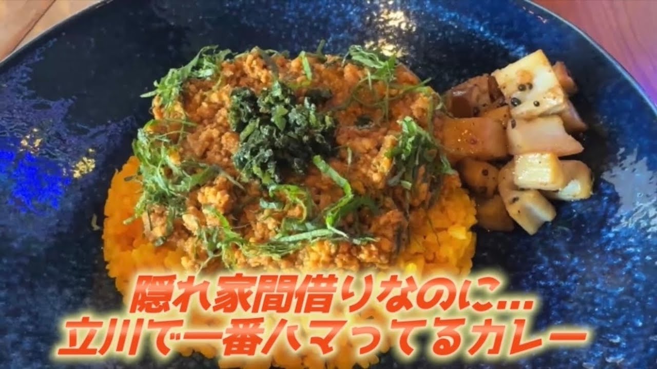 間借りで絶品週替わり【スパイス越境】立川カレー