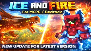 ❄️ Ice And 🔥 Fire New Update For MCPE/Bedrock Latest Version 1.26/1.26.10/1.26.20| No Lag On Mobile  screenshot 5