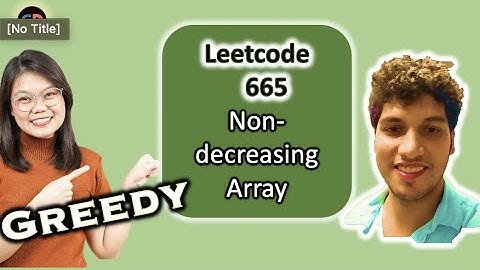 Leetcode 665 Non-decreasing Array |  | Checkout Coding Decoded SDE Sheet