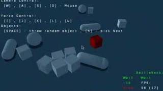PhysX Sample