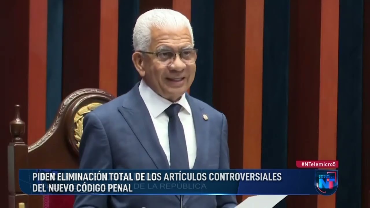 Piden eliminación total de los artículos controversiales del nuevo Código Penal