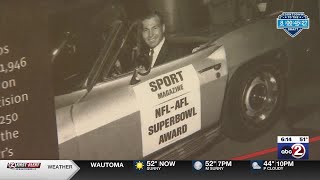 COUNTDOWN 2 THE DRAFT Bart Starr P car on display at The Automobile Gallery