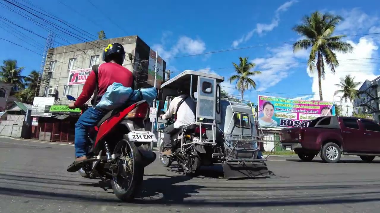 LEGAZPI CITY Sidecar Ride - Albay Province -  Philippines 🇵🇭