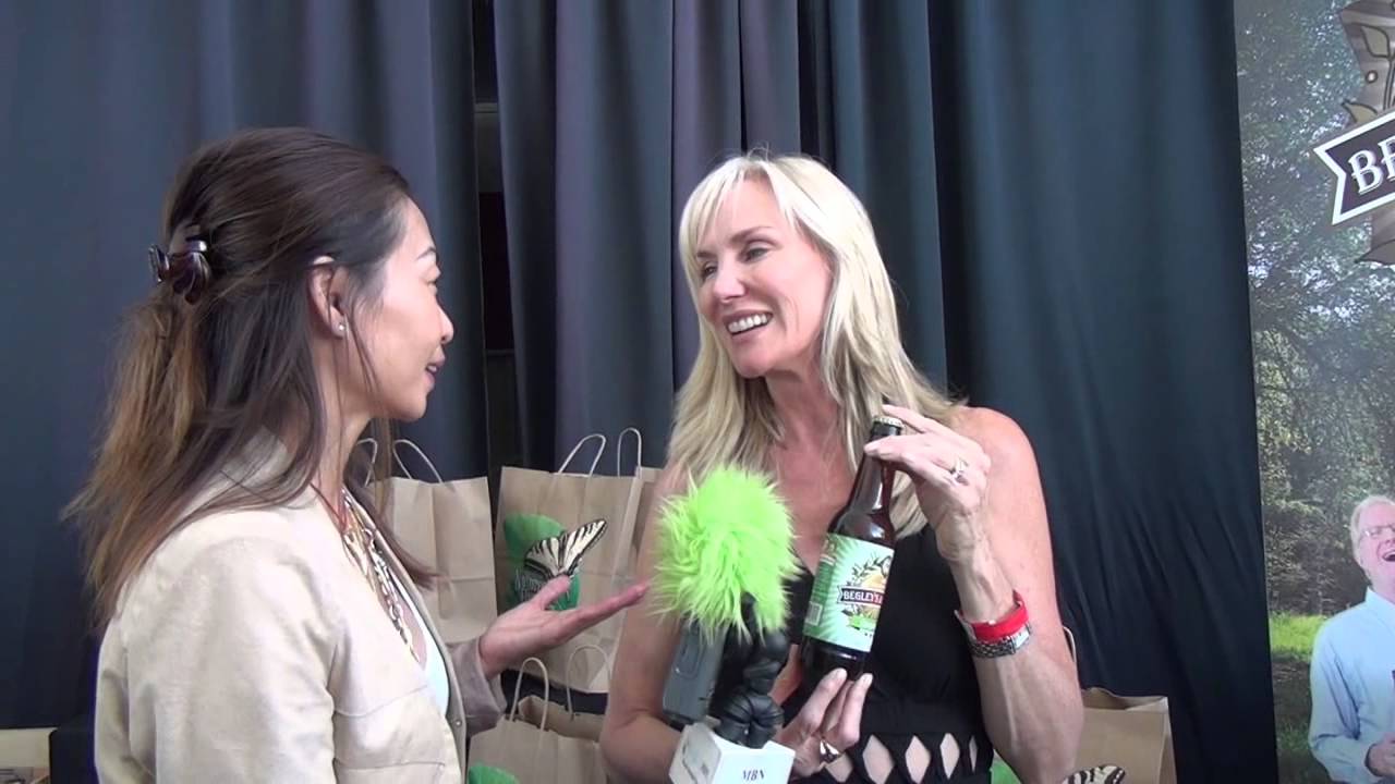 Rachelle Carson Begley and Begley's and Bill's soda at Doris Bergman's Emmy Style Lounge