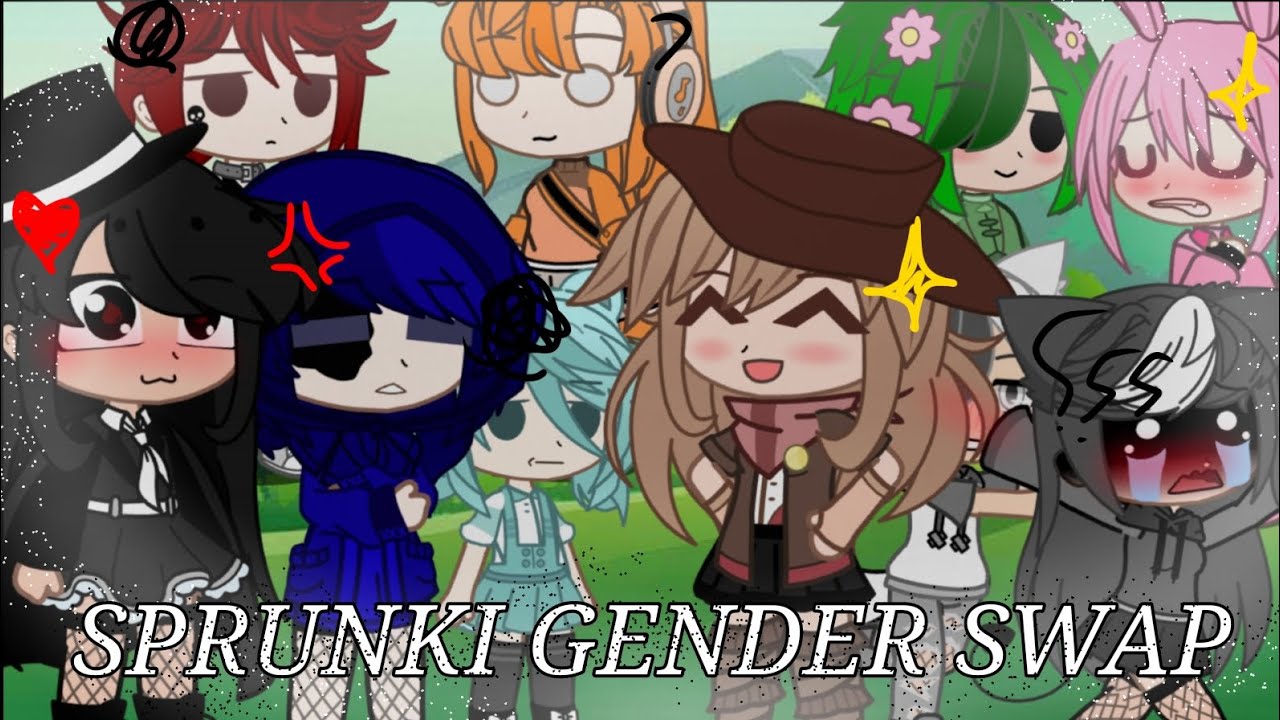 ☆|| SPRUNKI SWAP GENDER || By: Helena the cat ||☆