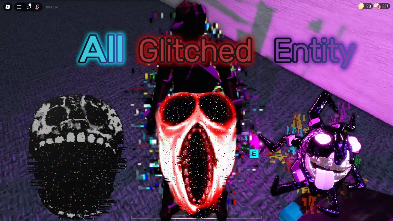 All Glitched Entitys in DOORS - YouTube