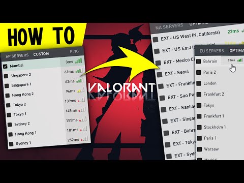 How To Play #Valorant across international servers ?