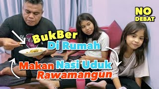 BUKBER DI RUMAH. MAKAN NASI UDUK RAWAMANGUN. NO DEBAT!
