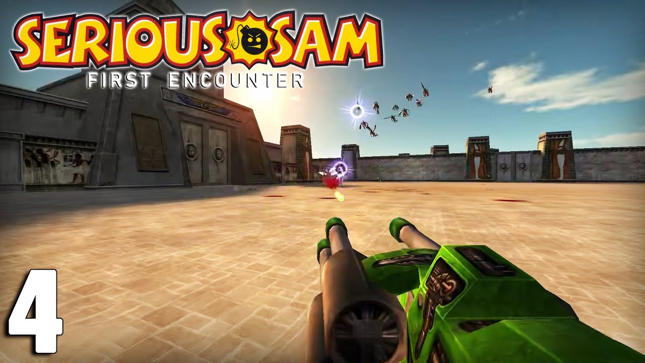 Serious Sam: The First Encounter | Part 4 | Bulls, Harpies, Kleers, OH MY!