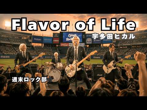 宇多田ヒカル Flavor of Life covered by 週末ロック部☆【おじさんが本気で切なくなった】