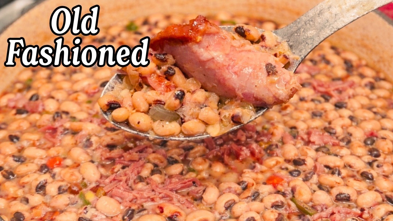 Old Fashioned Black Eyed Peas Just Like Grandma Made!