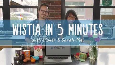 Wistia in 5 Minutes