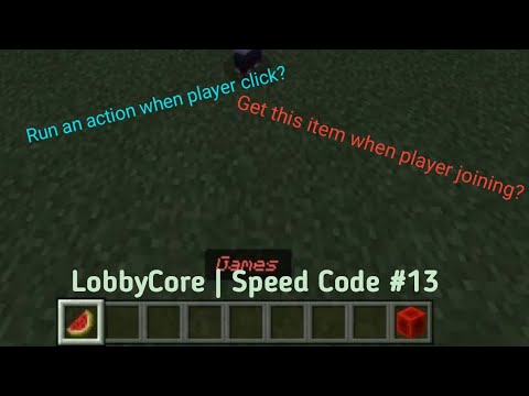 LobbyCore Plugin | Speed Code #13