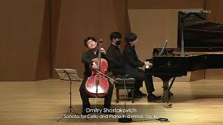 Shostakovich cello sonata in d minor