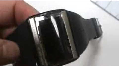 Rare Vintage Deal Brand New Mens RED LED Watch With Scrolling Display Kool Wow!