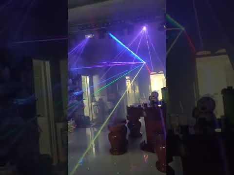 Video Đèn laser quét tia chiếu hình cực ấn tượng - 0919053713 - youtube
