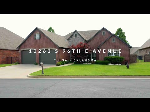 10262 S 96th E Ave, Tulsa, OK home video tour