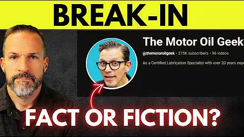 Is the Motor Oil Geek Right? I Put His Break-In Theory to the Test