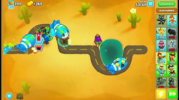 Bloons TD6 - Easy mode, Beginner Deflation mode part 7: Four Circles, Hedge, End Of The Road, Logs