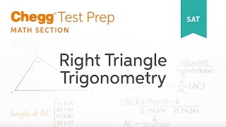 Celebrity SAT prep - SAT Right Triangle Trigonometry - Chegg Test Prep Profile