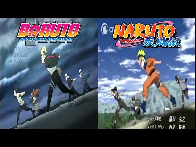 BORUTO on X: I love references from the old Naruto Openings #NARUTO  #BORUTO  / X