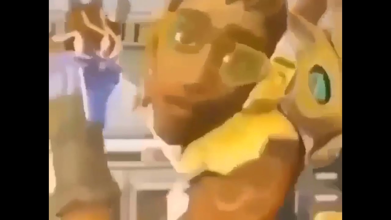 Stentric sees a banana skin in Fall guys