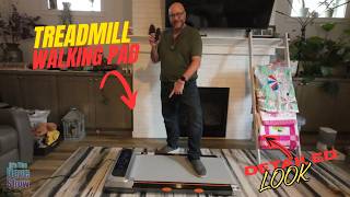 Walking Pad Treadmill Review – 15% Auto Incline Under Desk Treadmill for Home Office Rayspace